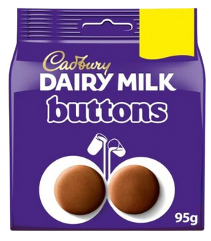 CADBURY BAG BUTTONS GIANT MILK 95G UK