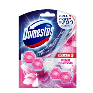 DOMESTOS TOILET BLOCKS 50GM PINK MAGNOLIA