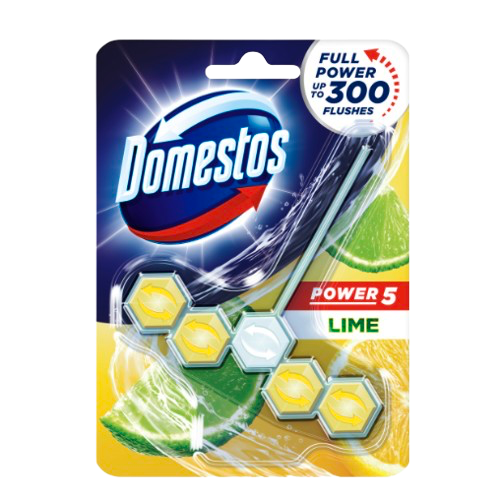 DOMESTOS TOILET BLOCKS 50GM LIME