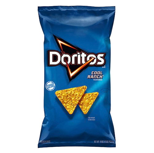 Doritos Cool Ranch Chips 450 grams Massive Bag USA