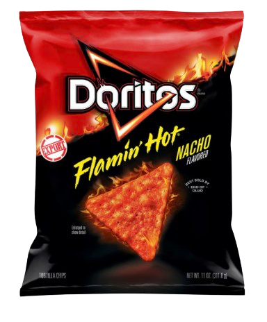 Doritos Flamin' Hot Chips 311 grams  USA