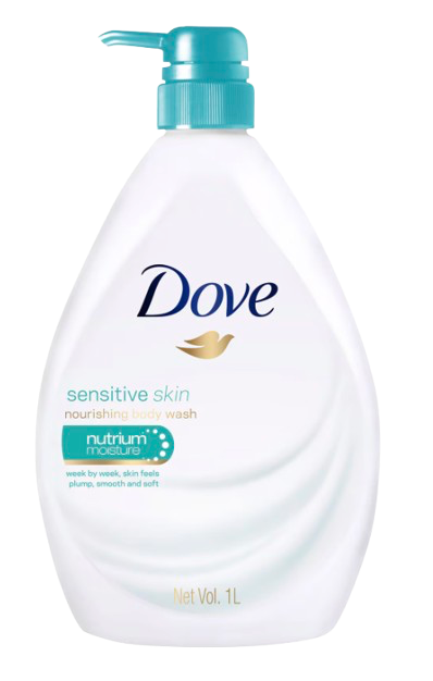 DOVE BODYWASH 1L SENSITIVE SKIN