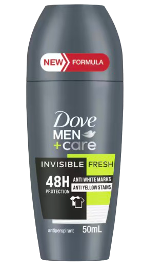 DOVE ROLL ON INVISIBLE FRESH 50ML