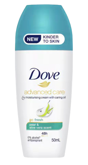 DOVE ROLL ON PEAR & ALOE VERA 50ML