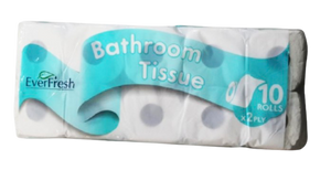 EVERFRESH BATHROOM TISSUE TOILET ROLL 10s (29/01/24)