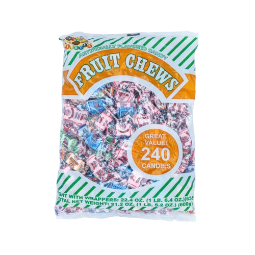 FRUIT CHEW PENNY TAFFY 240 PACK