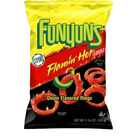 Funyuns Snack Flamin' Hot 5.75oz USA
