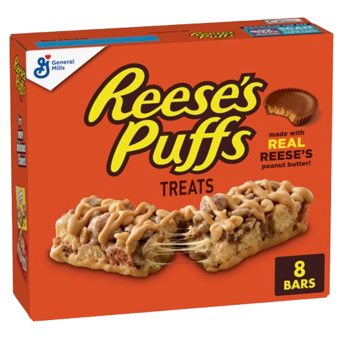 General Mills Reeses Puffs Treat Bars 6 Pack