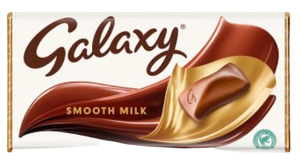 GALAXY SMOOTH MILK 100G UK