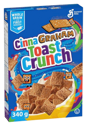 Cinnagraham Toast Crunch Cereal 340g