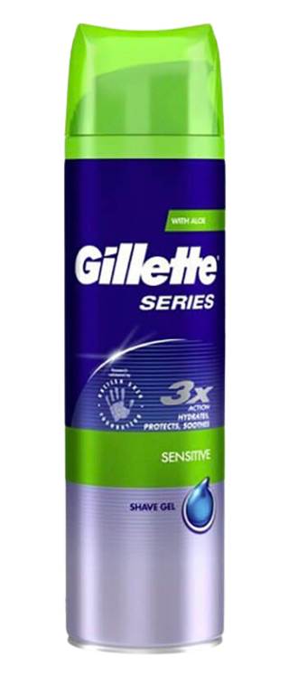 GILLETTE SERIES SENSITIVE SHAVE GEL 200ML