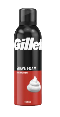 GILLETTE SHAVING FOAM 200ML CLASSIC