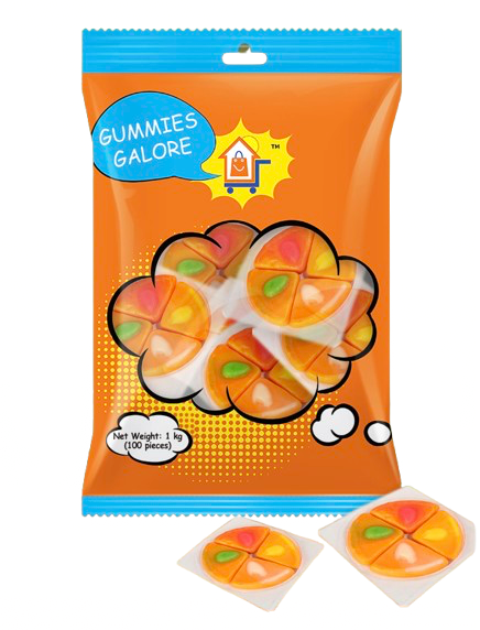 GUMMIES GALORE 100PK MINI PIZZAS