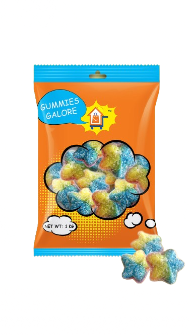 GUMMIES GALORE 1KG SOUR SEASTAR