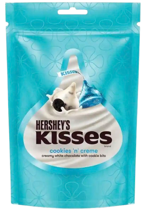 HERSHEY KISSES 33.6GM COOKIES N CREAM