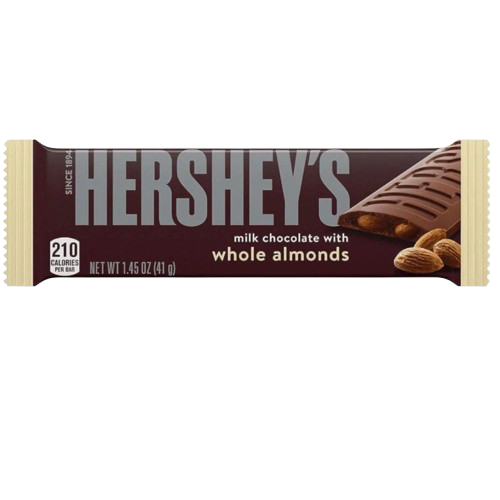 HERSHEY CHOCOLATE 1.45OZ ALMOND