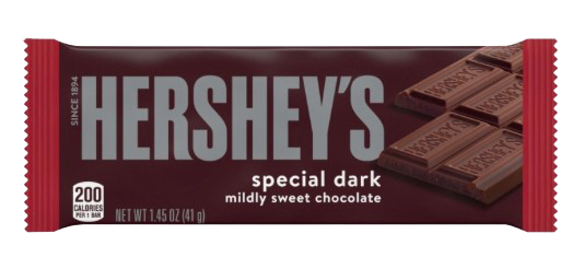 HERSHEY CHOCOLATE SPECIAL DARK 1.45OZ