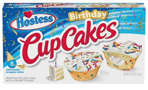 Hostess Birthday Cupcake