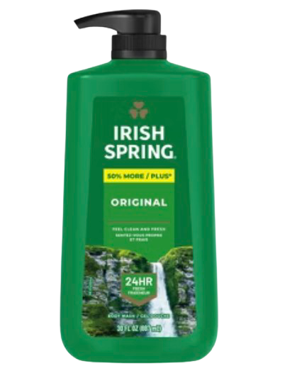IRISH SPRING BODYWASH 30OZ/887ML ORIGINAL
