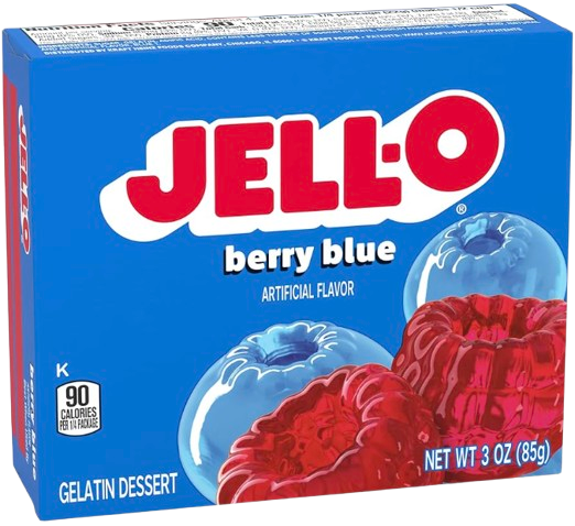 Jell-O Berry Blue 85g USA