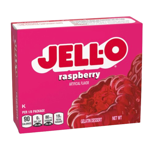 Jell-O Rasberry 85gms USA