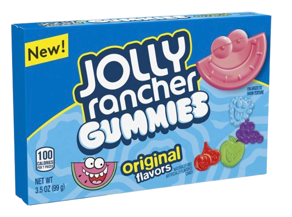 JOLLY RANCHER GUMMY ASSORTMENT BOX 87.8G