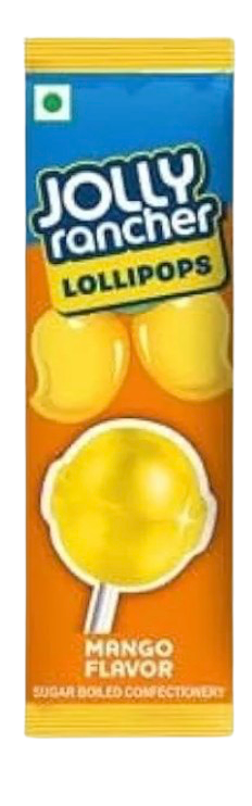Jolly Rancher Mango Flavoured Lollipop 9.5gm