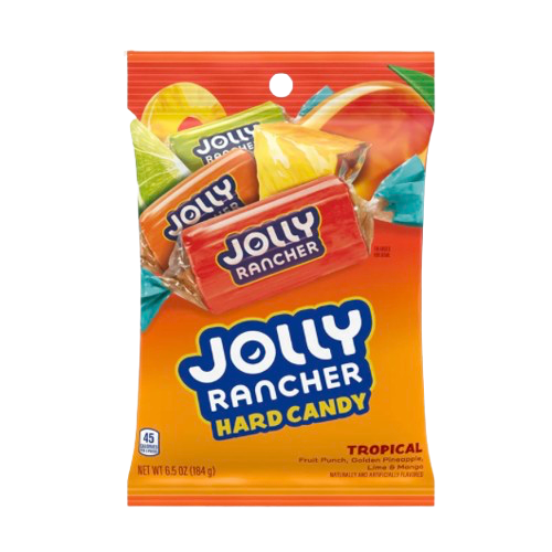 JOLLY RANCHER HARD CANDY TROPICAL 6.5OZ