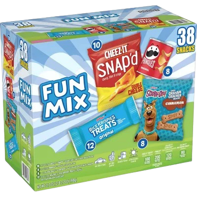 Kelloggs Fun Mix Variety Pack 38 BULK PACK 985G USA