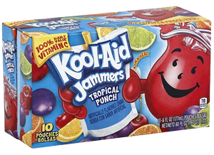 KOOL-AID JAMMERS 10PK TROPICAL PUNCH USA