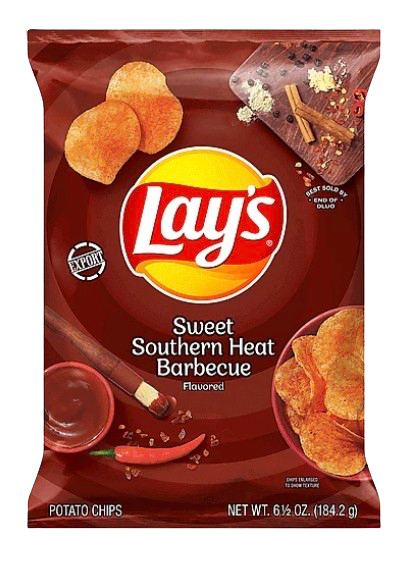 LAY'S Sweet Southern Heat BBQ 184 grams USA