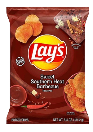 LAY'S Sweet Southern Heat BBQ 184 grams USA