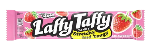 LAFFY TAFFY CANDY 1.5OZ STRETCHY & TANGY STRAWBERRY CANDY