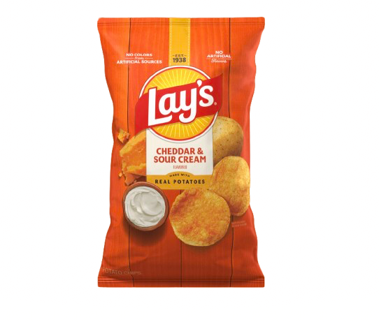 Lay's Cheddar & Sour Cream 6.5oz USA