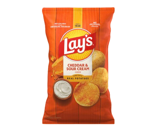 Lay's Cheddar & Sour Cream 6.5oz USA