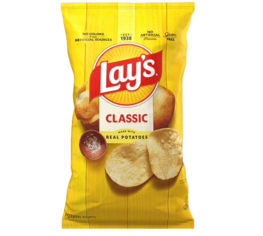 Lay's Potato Chips Classic 6.5oz USA