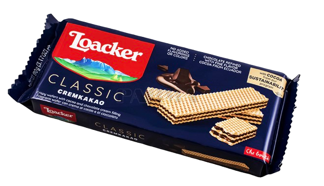 LOACKER 90G CREMKAKAO