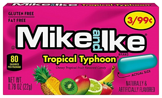 MIKE N IKE TROPICAL TYPHOON 21.8G USA