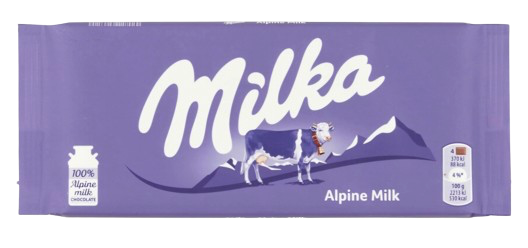 MILKA BLOCK ALPINE MILK 100G