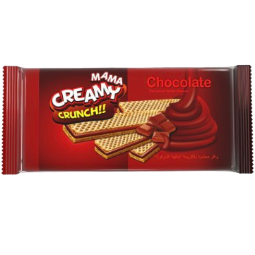 MAMA CREAMY CRUNCH CHOCOLATE WAFER 120G