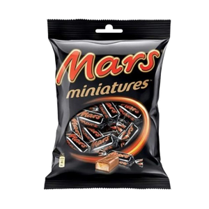 MARS CHOCOLATE 150GM MINIATURES BAG