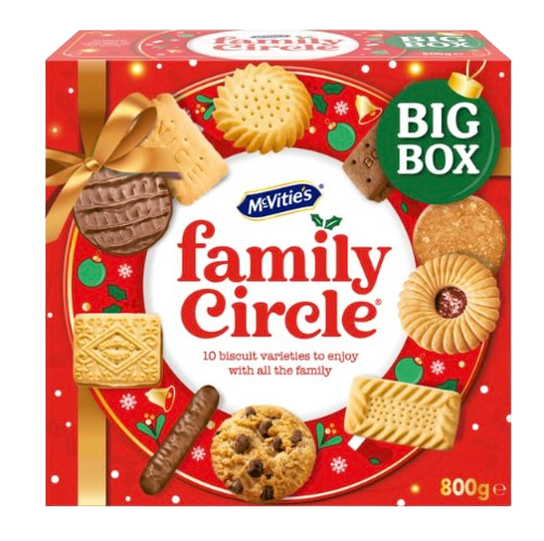 Mcvities Family Circle 800g