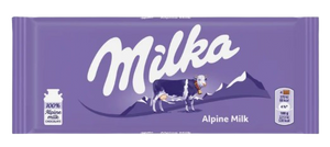 Milka Alpine Milk Tablet  (Airfreight UK)
