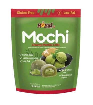 ROYAL FAMILY MOCHI CREAMY MATCHA LATTE 12s