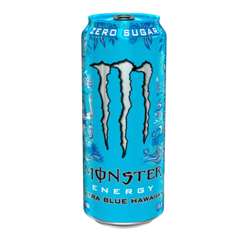 USA MONSTER ULTRA BLUE HAWAIIAN 473ML