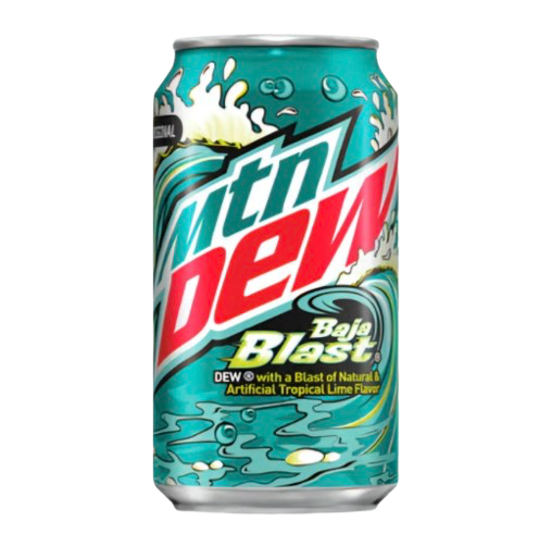 MOUNTAIN DEW BAJA BLAST 355ML