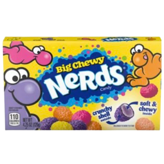 NERDS BIG CHEWY 120.5G/4.25OZ