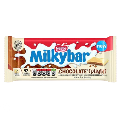 NESTLE BLOCK MILKYBAR BISCUIT CRUMBLE 84G