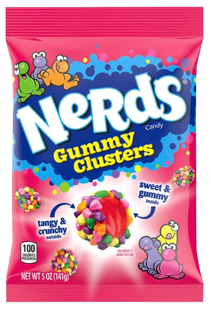 FERRARA NERDS 5OZ RAINBOW PEG BAG