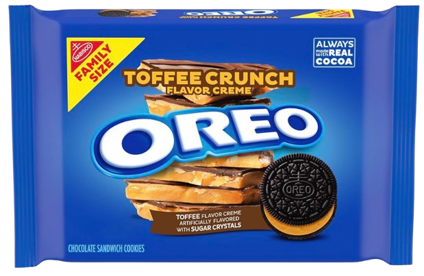 OREO TOFFEE CRUNCH USA 17oz/481.9g